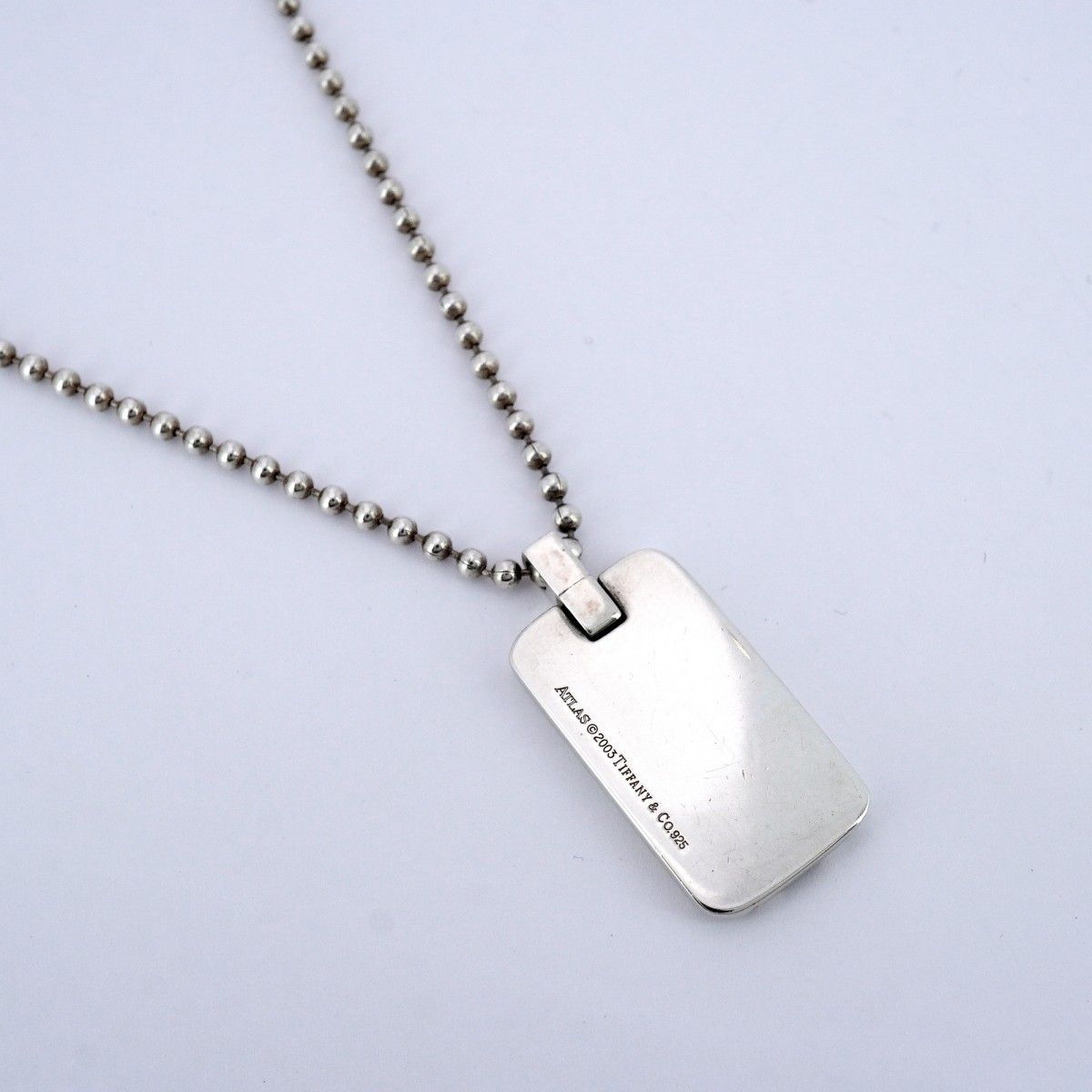 5job0317】ティファニー ネックレス アトラス シルバー925【中古