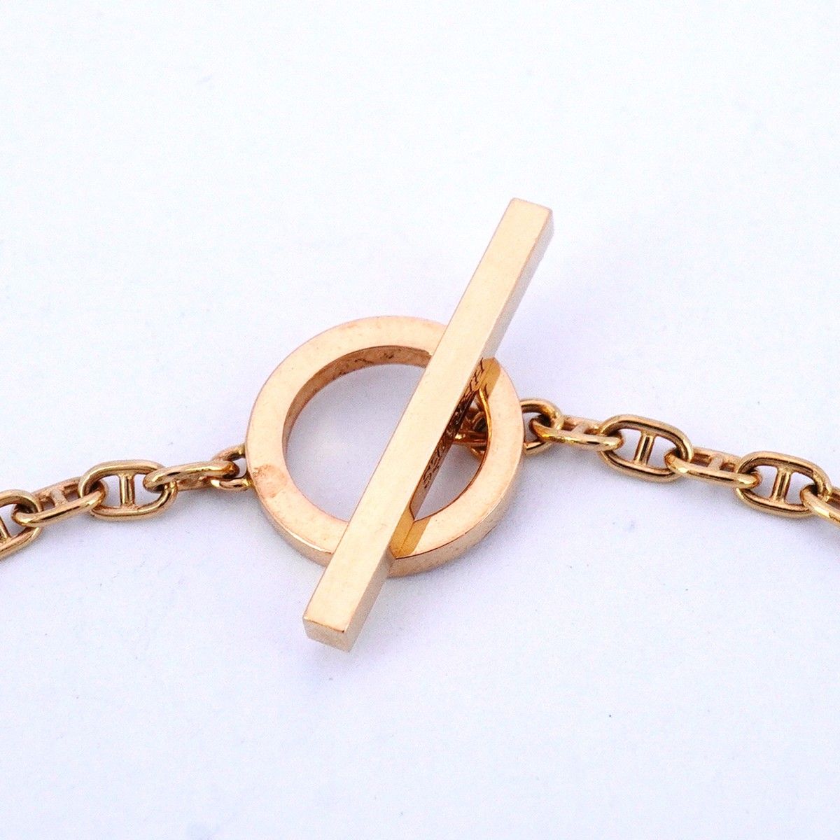 5job0325】エルメス ブレスレット シェーヌダンクル コントゥール