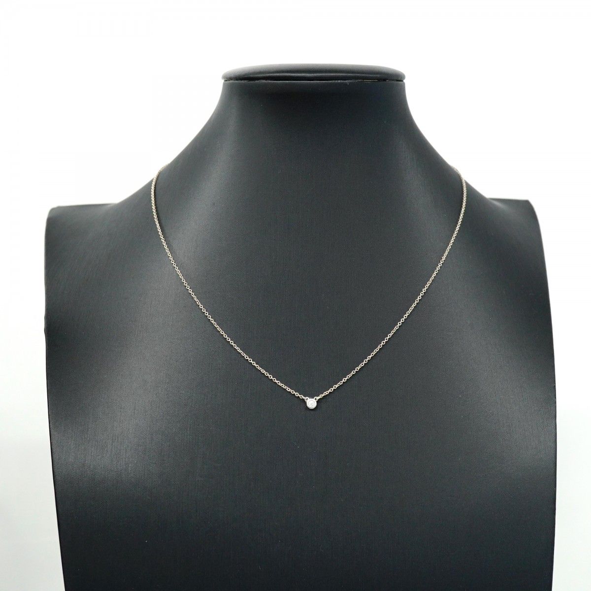 5job0326】ティファニー ネックレス バイザヤード 1PD シルバー925