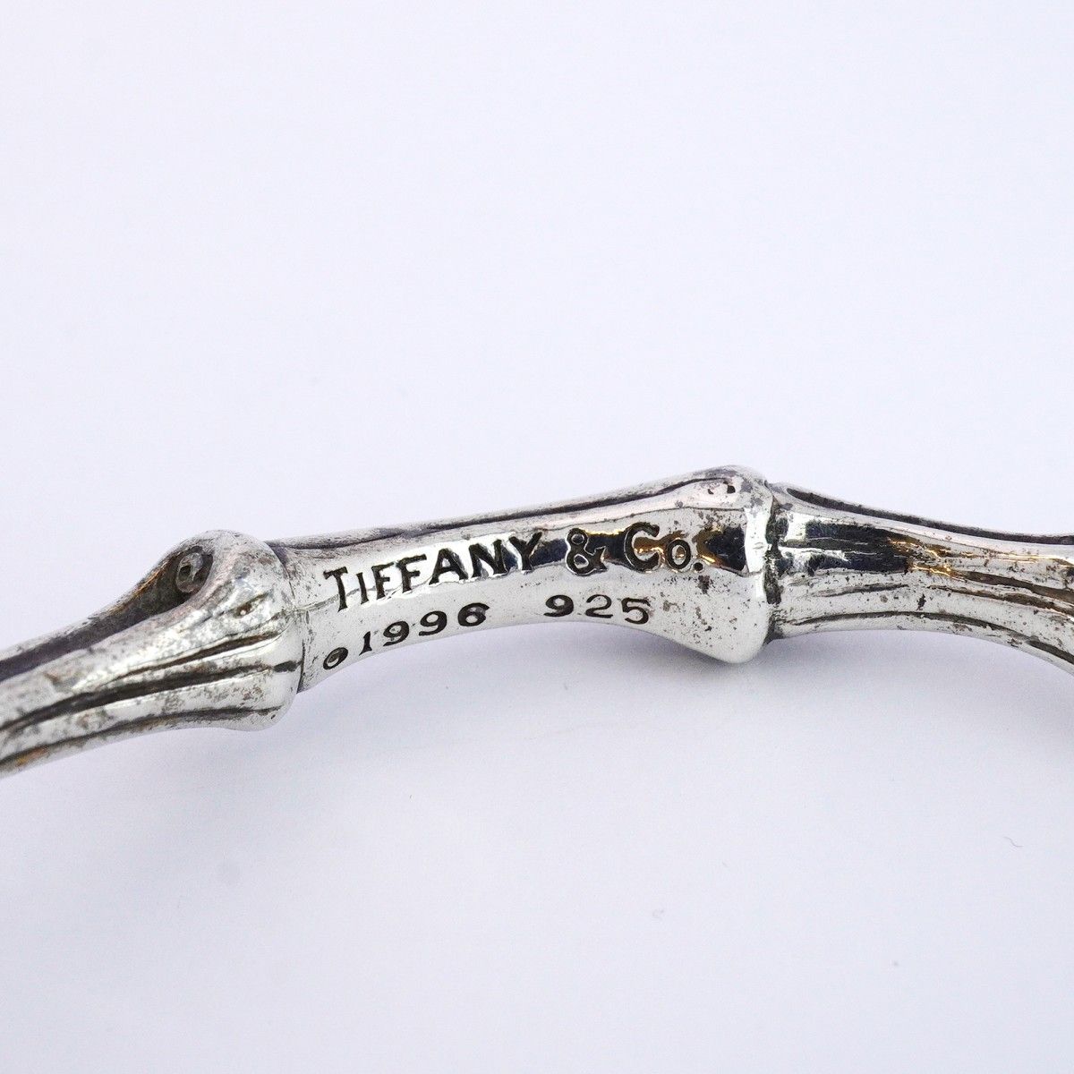 5job0329】ティファニー バングル バンブー シルバー925【中古