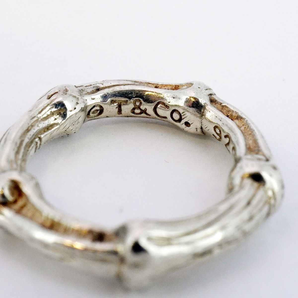 5job0331】ティファニー リング バンブー シルバー925 5号【中古