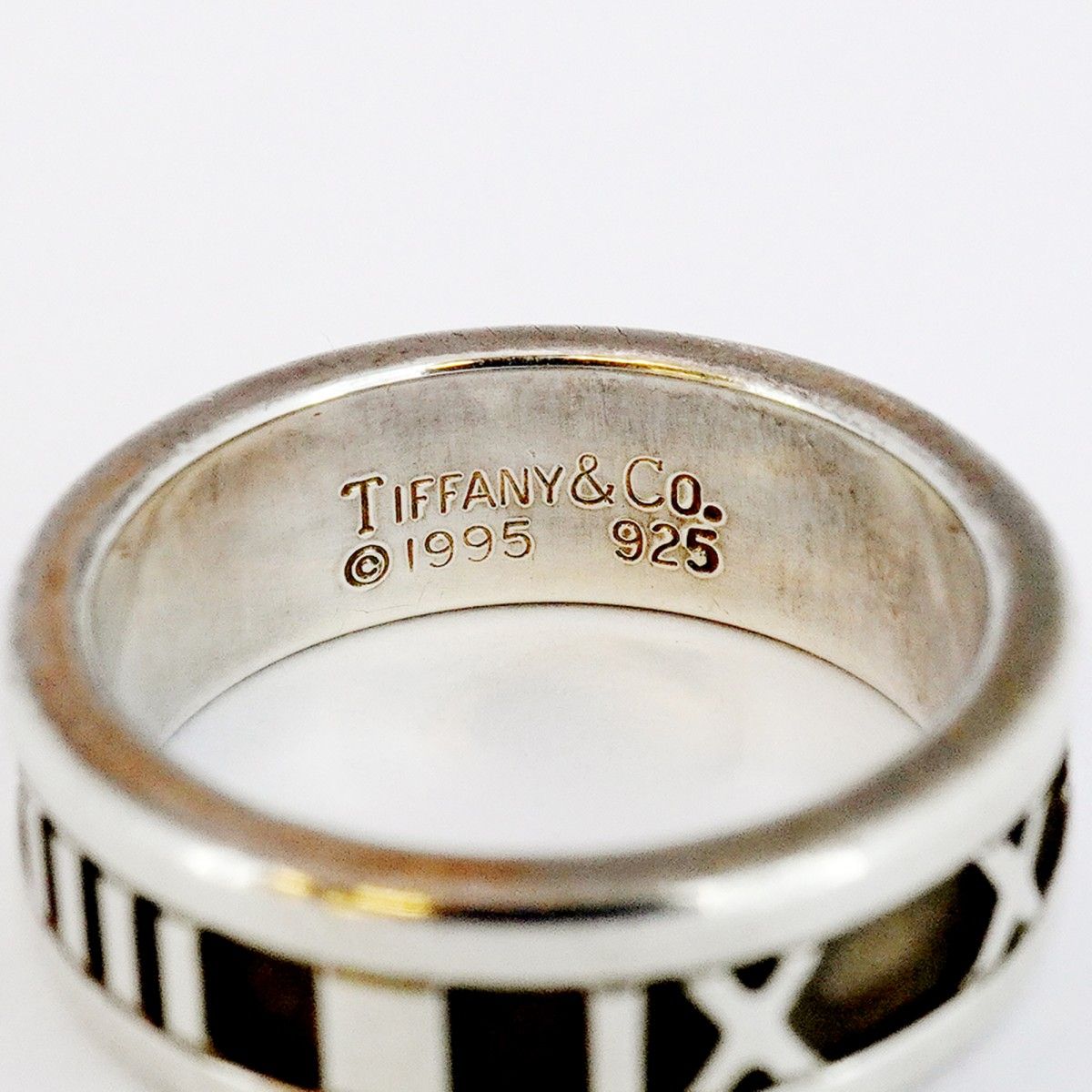 5job0332】ティファニー リング アトラス シルバー925 10号【中古
