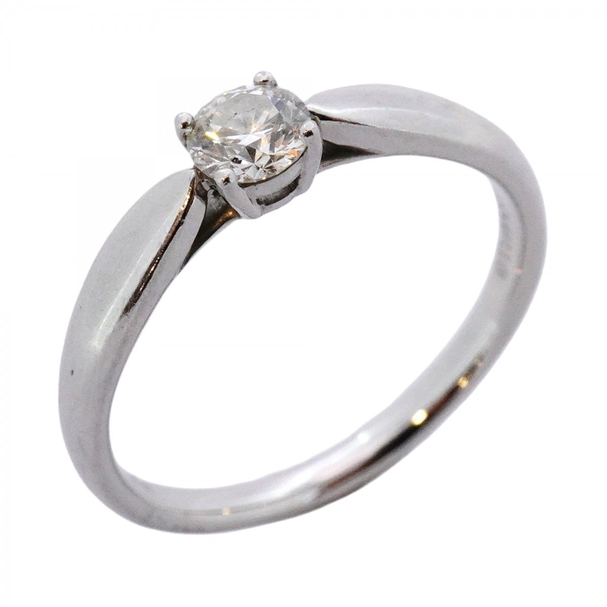 5 job 0350 ティファニー リング ハーモニー 1 PD Pt 950 プラチナ ダイヤモンド 0.26 ct 11号 レディース