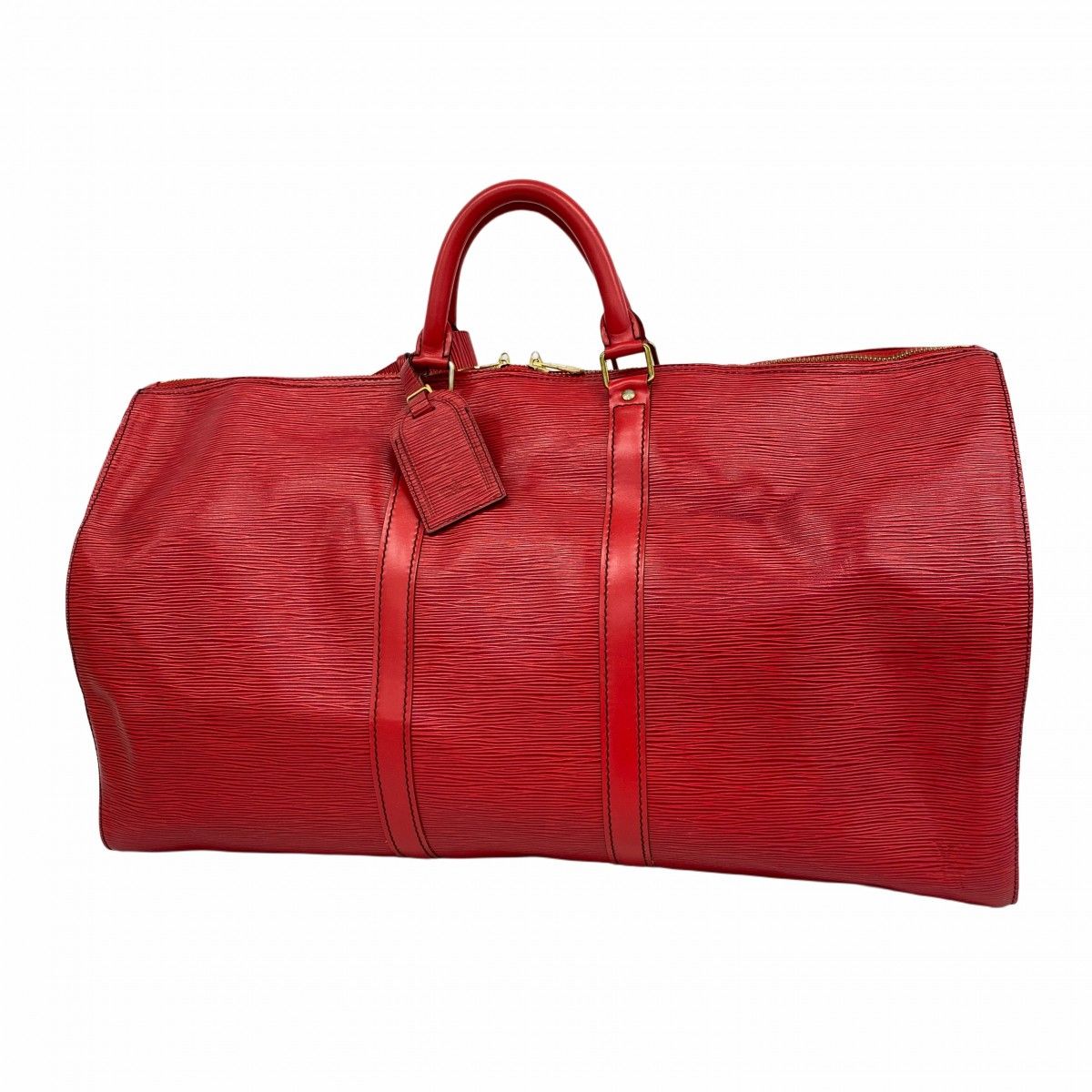 5 od 4304 ルイヴィトン ボストンバッグ エピ キーポル55 M 42957 カスティリアンレッド メンズ レディース ユニセックス