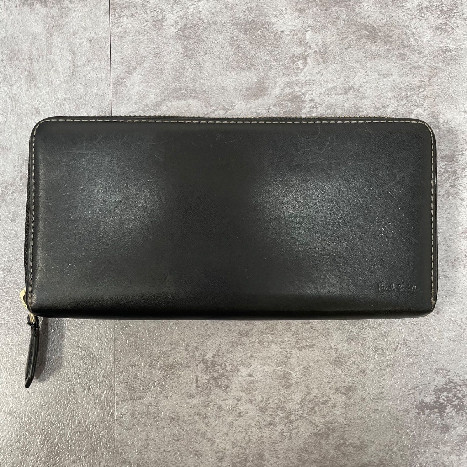 Paul Smith ポールスミス 長財布 ブラック ロングウォレット ラウンド