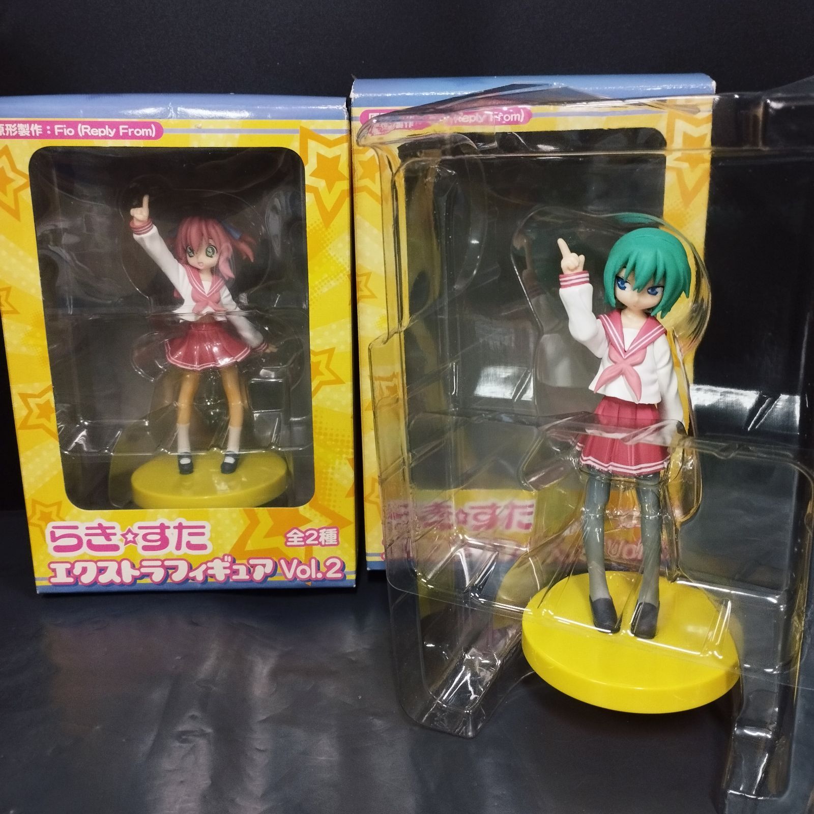 D10166】らき☆すた エクストラフィギュア Vol.2 全2種セット - メルカリ