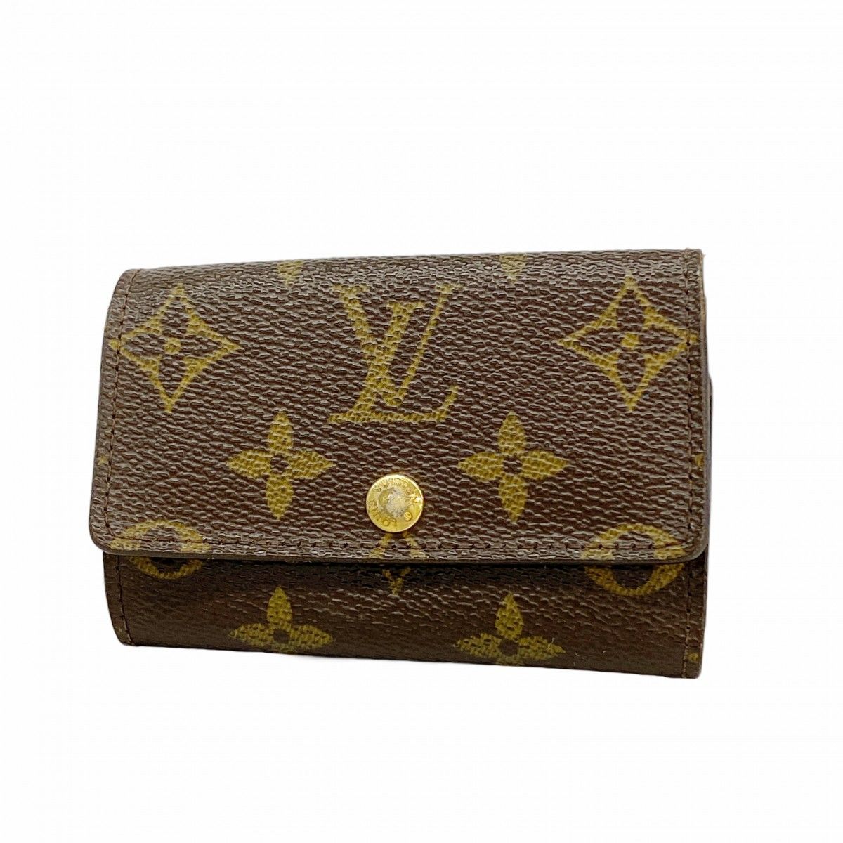 5 od 4408 ルイヴィトン キーケース モノグラム ミュルティクレ6 M 62630 ブラウン メンズ レディース ユニセックス