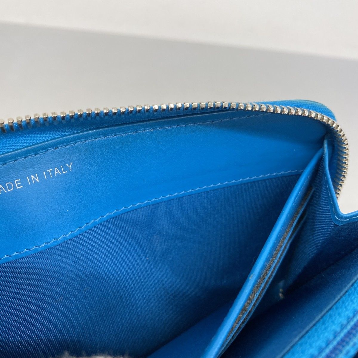 CHANELパテント長財布 確認用 シャネル(Chanel) シャネル 長財布 パテントレザー ターコイズブルー