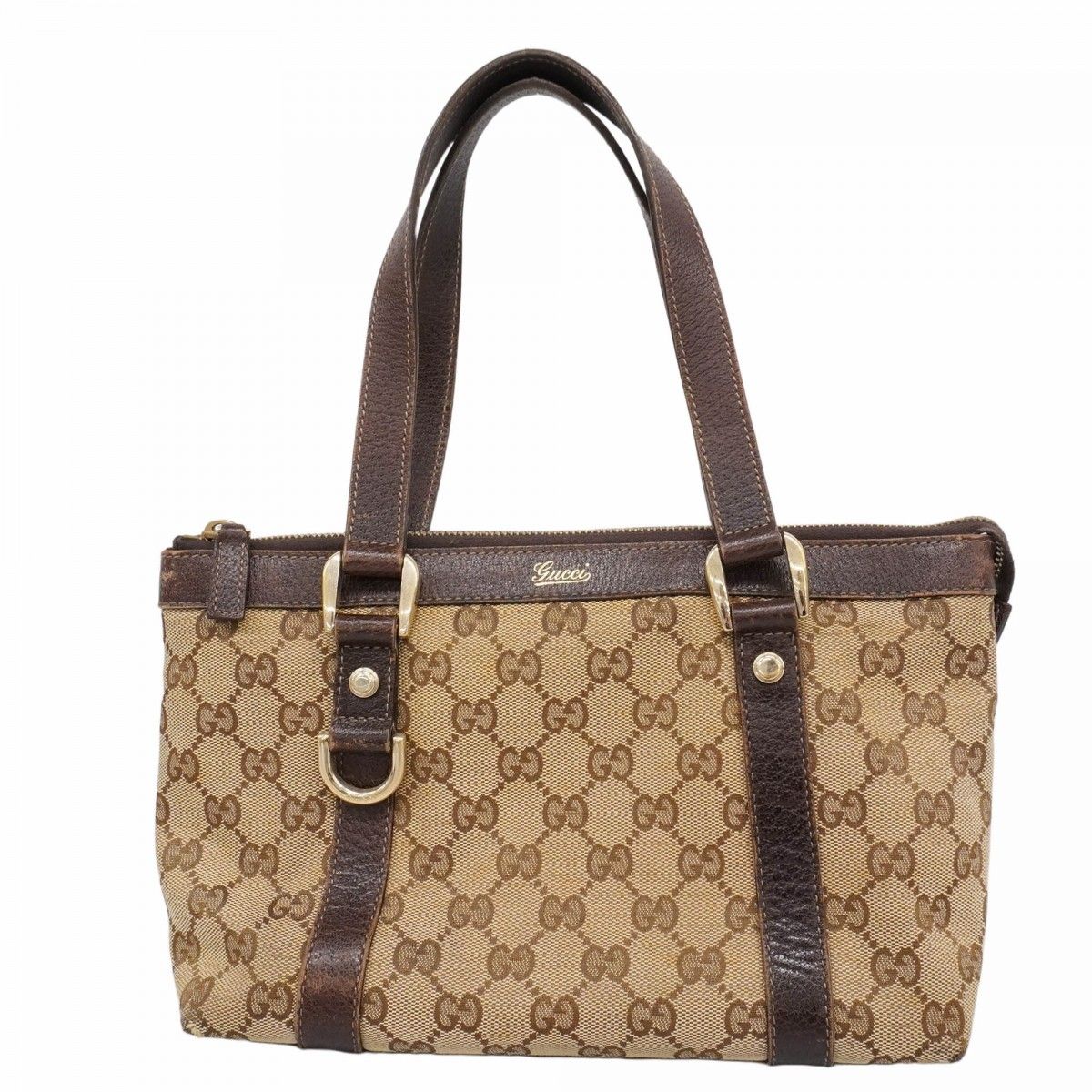 5od4474】グッチ ハンドバッグ バンブー 336032 レザー ブラック