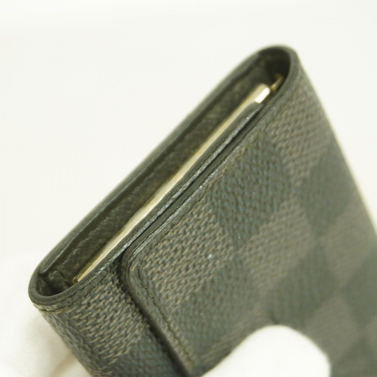  5 od 4507 ルイヴィトン キーケース ダミエ グラフィット ミュルティクレ6 N 62662 ブラック メンズ キーケース 小物