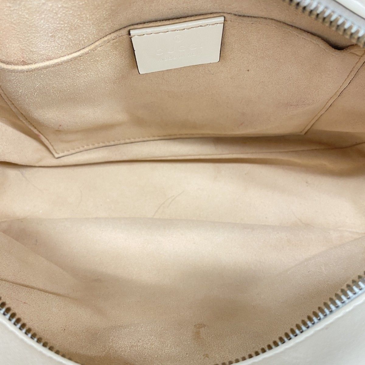  5 od 4453 グッチ ショルダーバッグ GGマーモント 447632 レザー アイボリー ゴールド金具 レディース ショルダーバッグ ショルダーバッグ