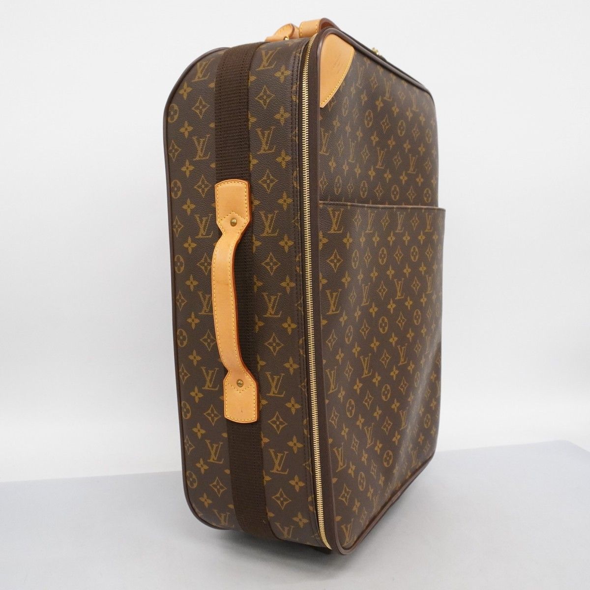 5 od 4547 ルイヴィトン キャリーバッグ モノグラム ペガス55 M 23294 ブラウン メンズ レディース ユニセックス