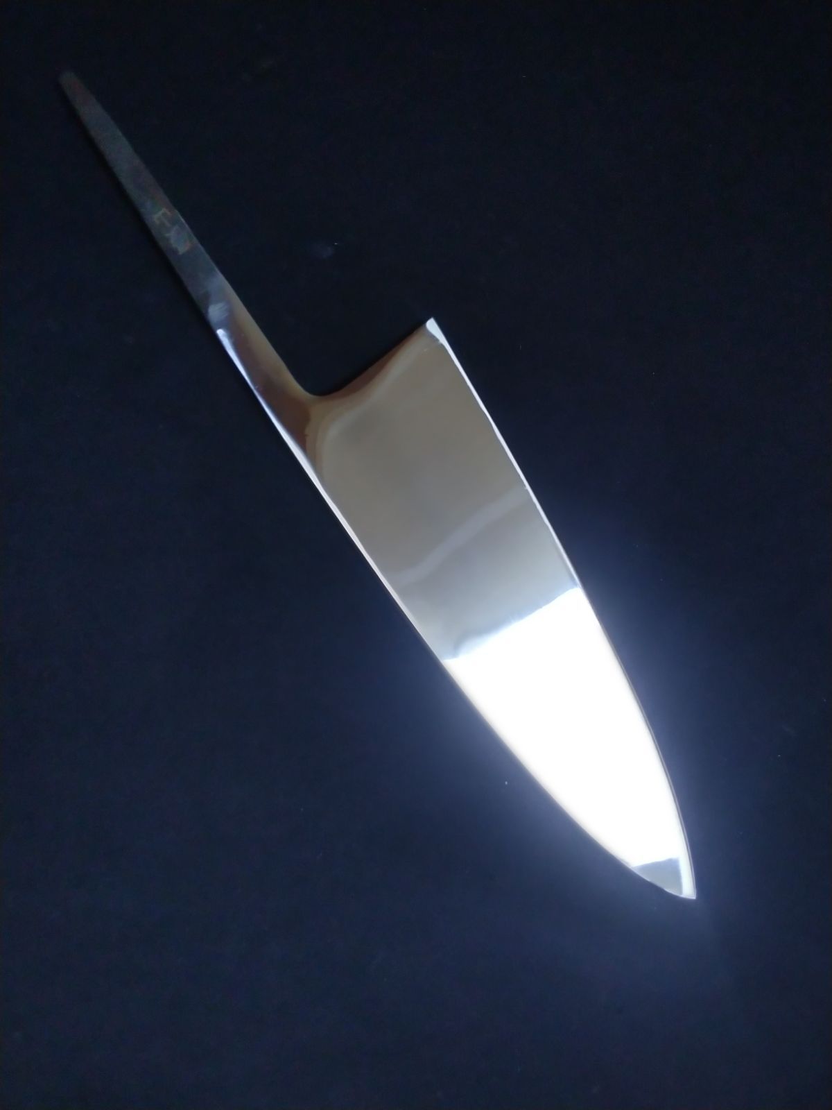 城山刃物製作所(堺業務用刃物メーカー直売)六寸出刃 白二鋼 両鏡面