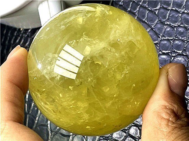 AAA級【金運UP】☆天然シトリン丸玉B88D1/101D11B - メルカリ