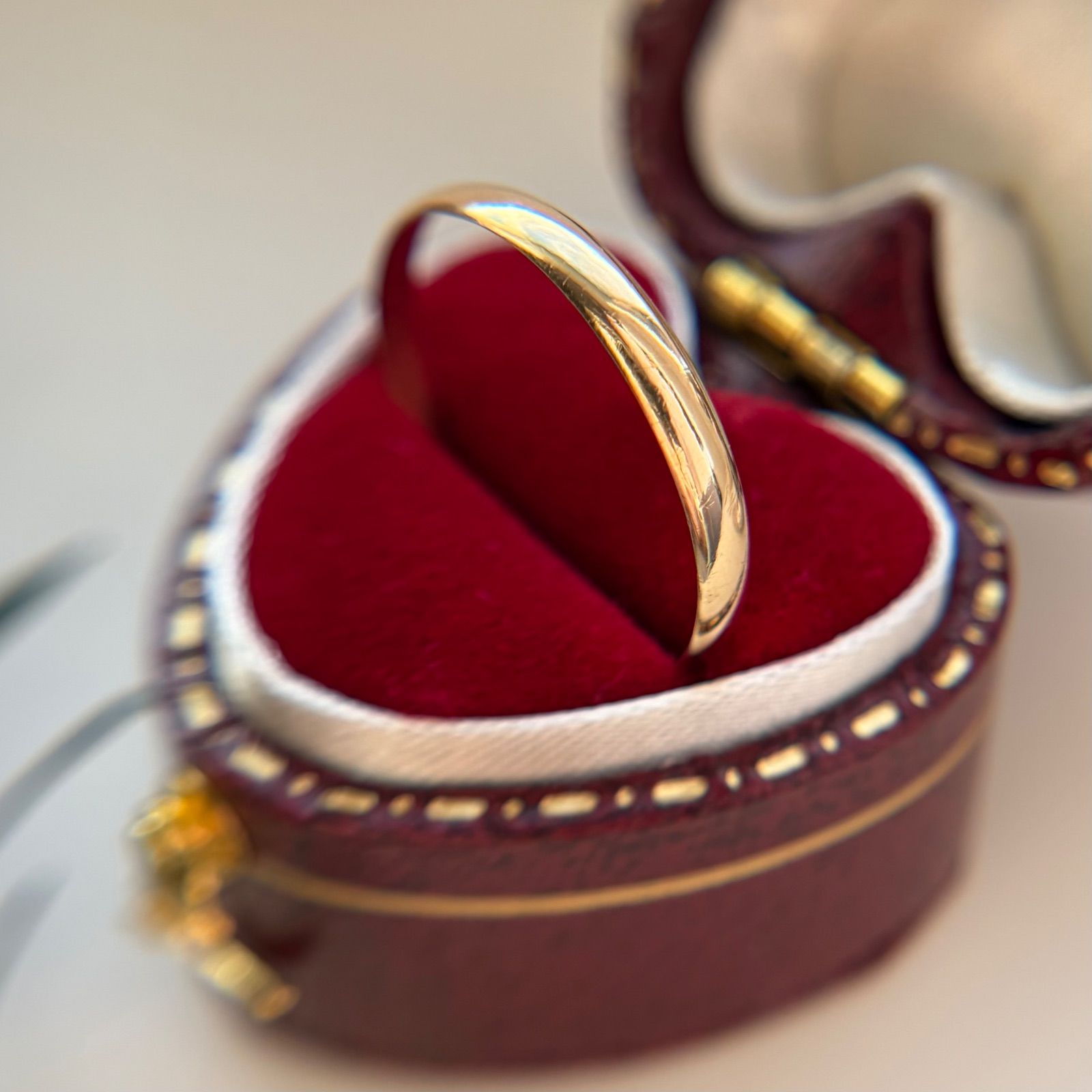 【買取店】K18 甲丸リング 号 3.1g ゴールド 陽刻 18金 K18 甲丸リングの買取実績 | 買取専門店さすがや