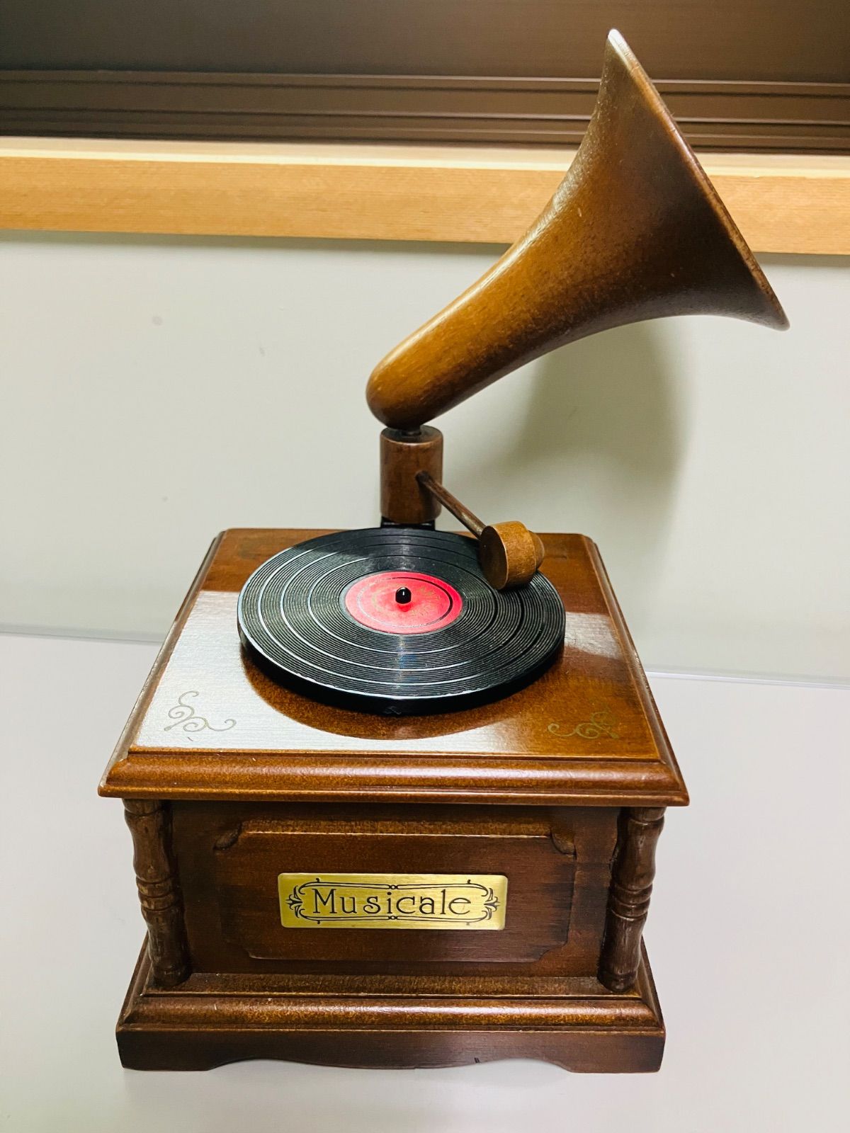 木製 アンティーク オルゴール サンキョー - メルカリ