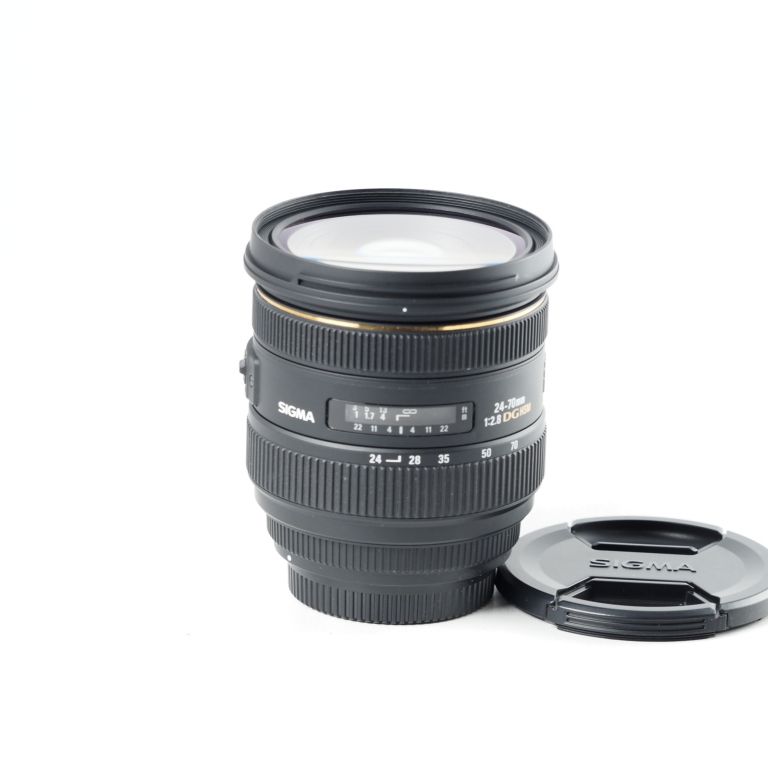 SIGMA シグマ 標準ズームレンズ 24 70 mm F 2 8 IF EX DG HSM SAマウント用 フルサイズ対応 13979