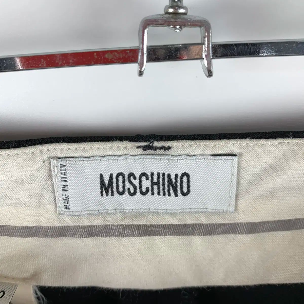  モスキーノ ブラック スラックス ズボン 28 251123 チノパン パンツ