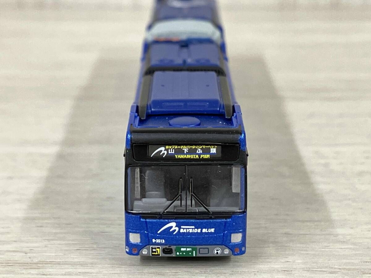 Nゲージ ザ・バスコレクション 日野ブルｰリボン ハイブリット連節バス