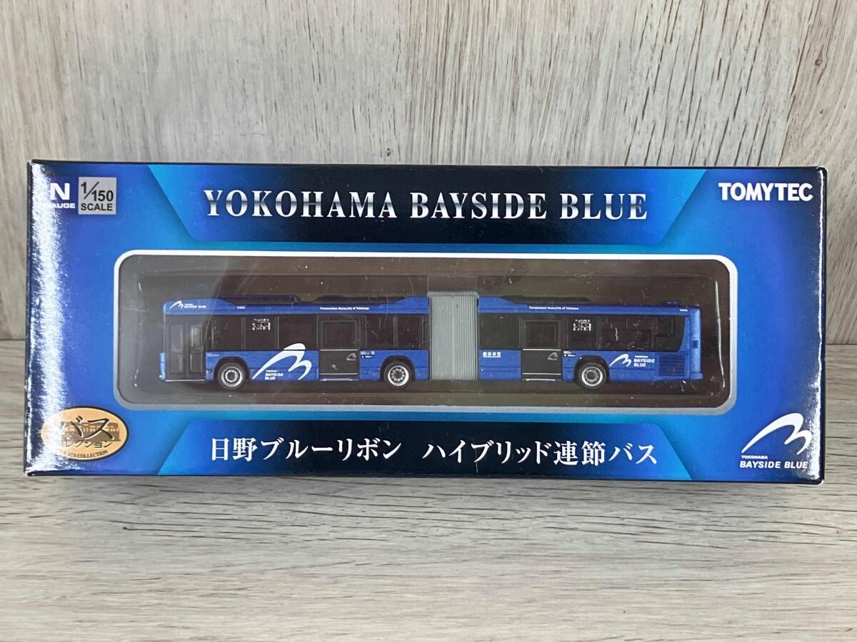 Nゲージ ザ・バスコレクション 日野ブルｰリボン ハイブリット連節バス