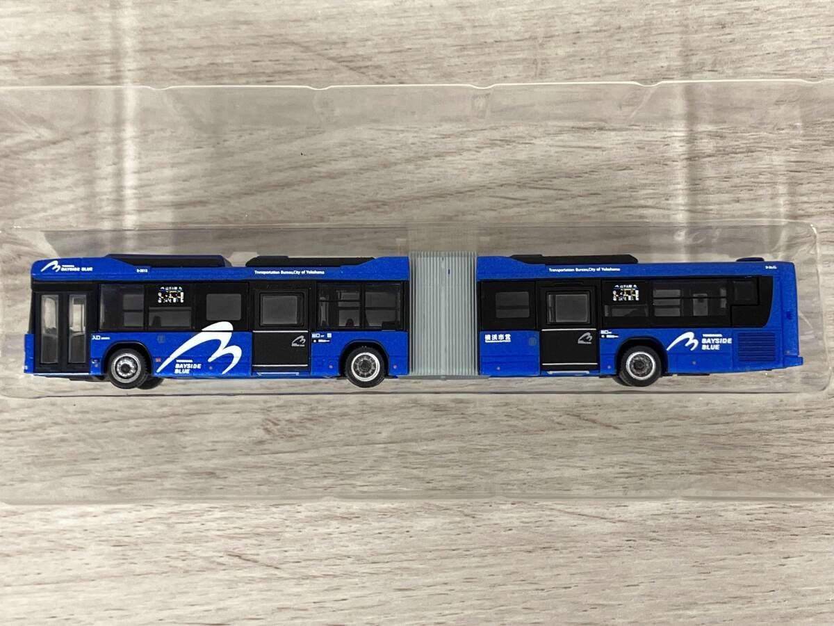 Nゲージ ザ・バスコレクション 日野ブルｰリボン ハイブリット連節バス