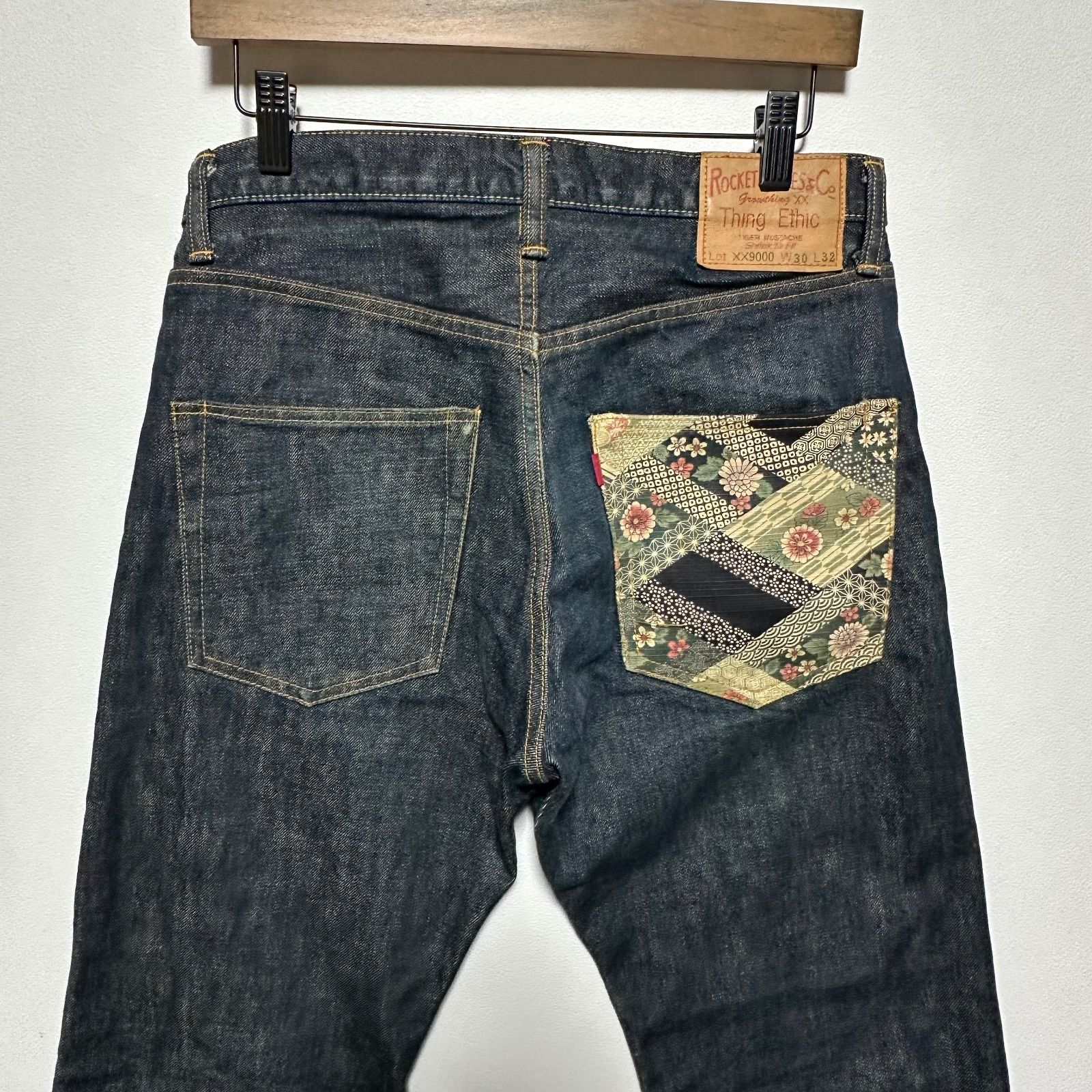 ROCKET SADDLERS & Co ロケットサドル デニムパンツ XX9000 日本製 W30 