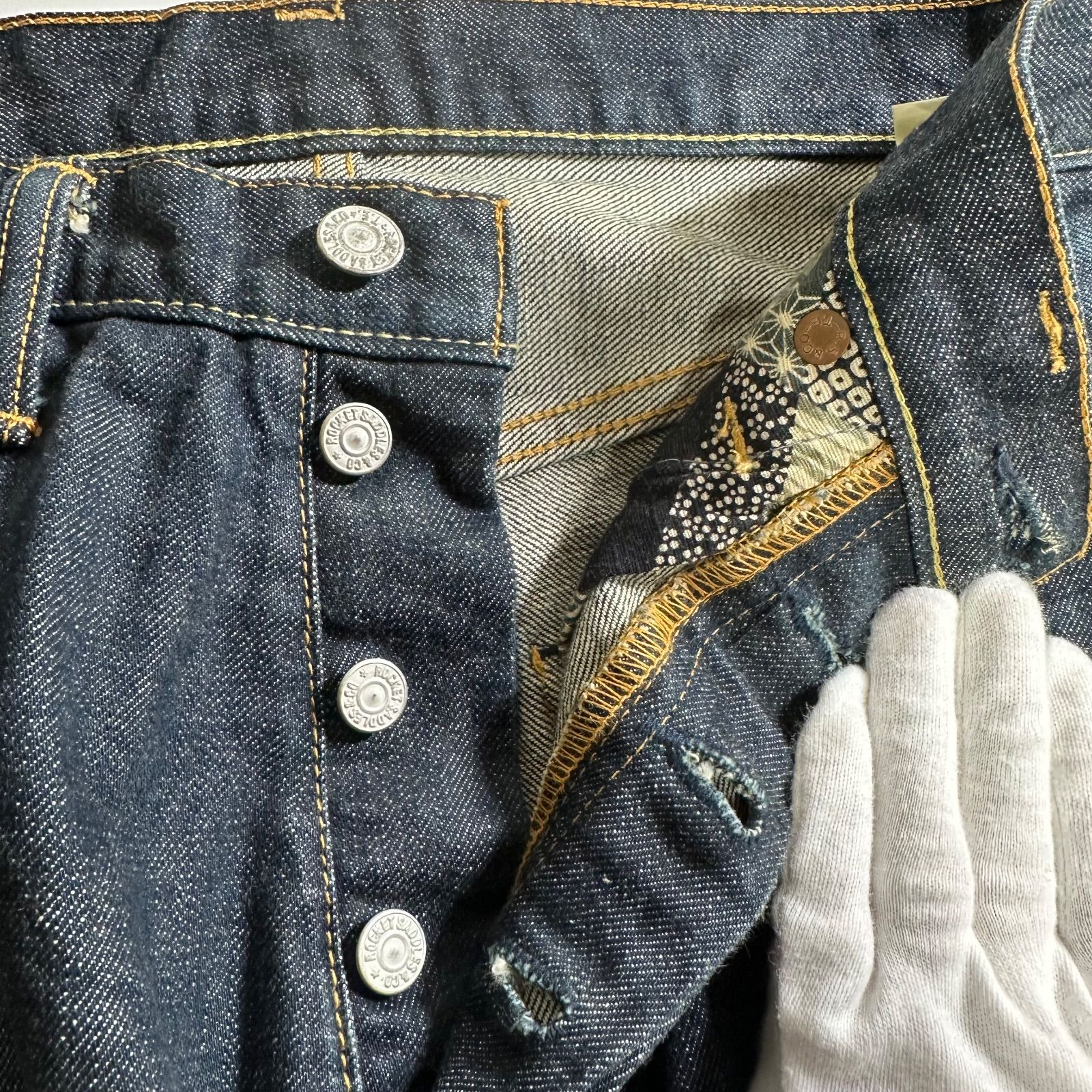 ROCKET SADDLERS & Co ロケットサドル デニムパンツ XX9000 日本製 W30 