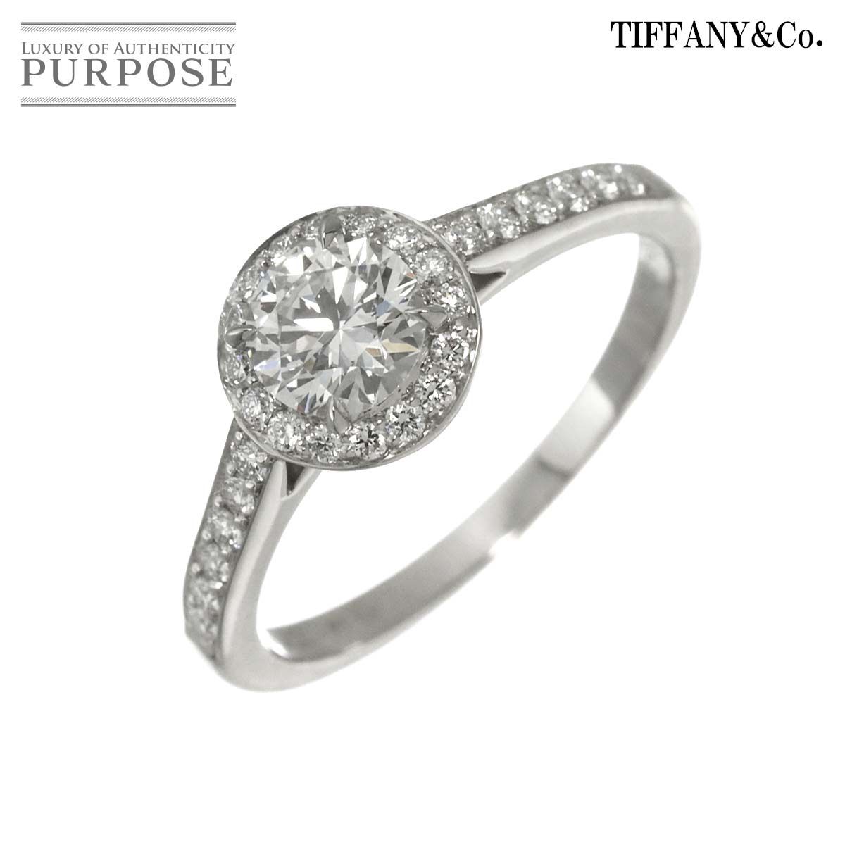 ティファニー TIFFANY&CO. ソレスト ダイヤ 0.52ct G/VVS2/3EX 10号 