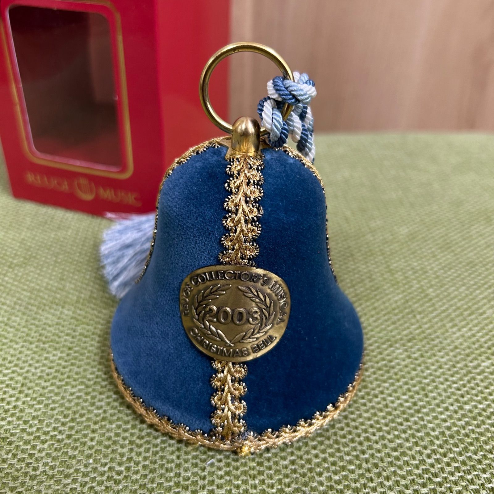 リュージュクリスマスコレクターズベル オルゴール 2003 もみの木