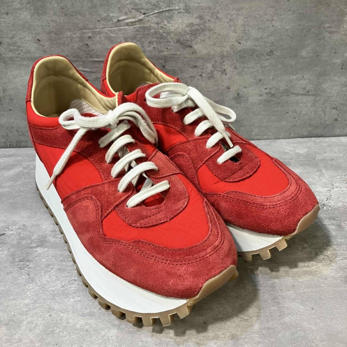 COMME des GARCONS コムコム× 厚底スニーカー サイズ38 コムデギャルソン