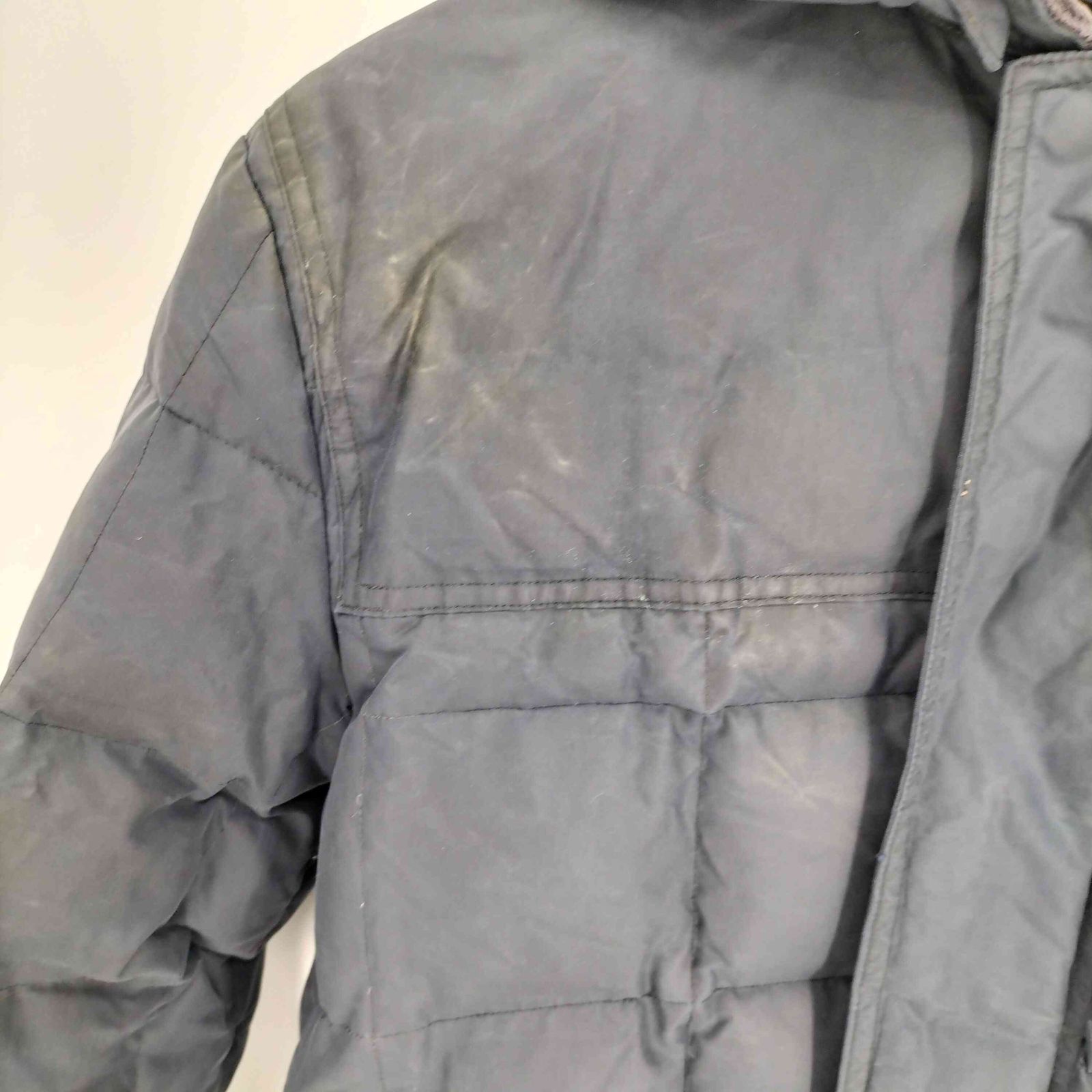 バブアー Barbour 00S 3ワラント NATURAL FEATHER DOWN MILITARY QUILT