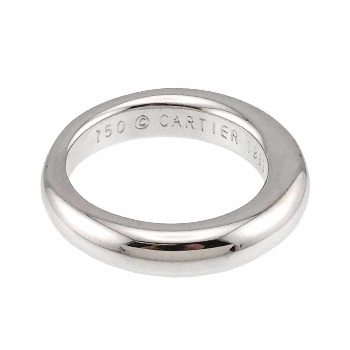 カルティエ Cartier エリプス #48 リング K18 WG ホワイトゴールド 750