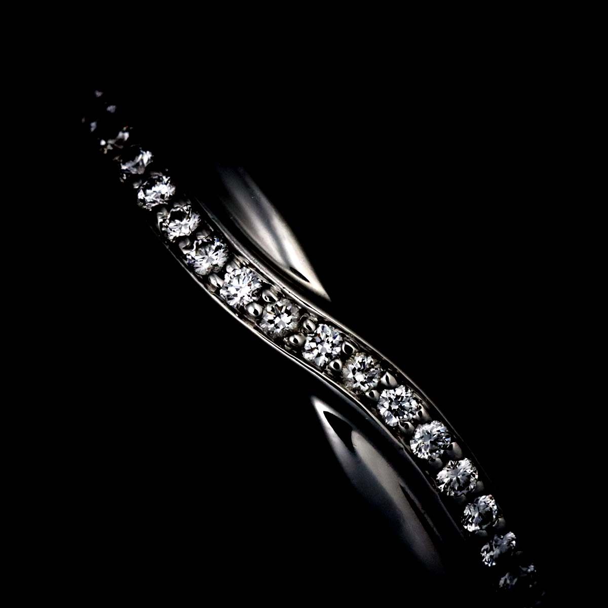 ハリーウィンストン HARRY WINSTON トリスト ワンロウ バンド 10号