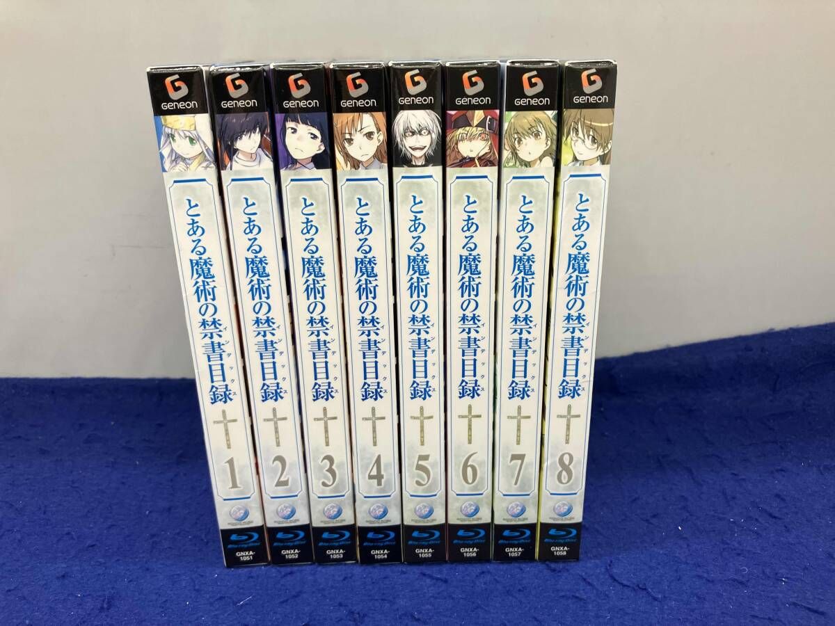 とある魔術の禁書目録 (初回限定版) 全8巻セット Blu-ray 全8巻セット]とある魔術の禁書目録 第1~8巻(初回限定版)(Blu-ray Disc