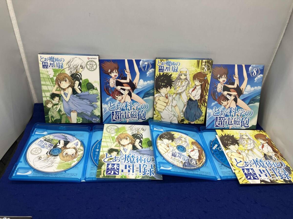 全8巻セット]とある魔術の禁書目録 第1~8巻(初回限定版)(Blu-ray Disc