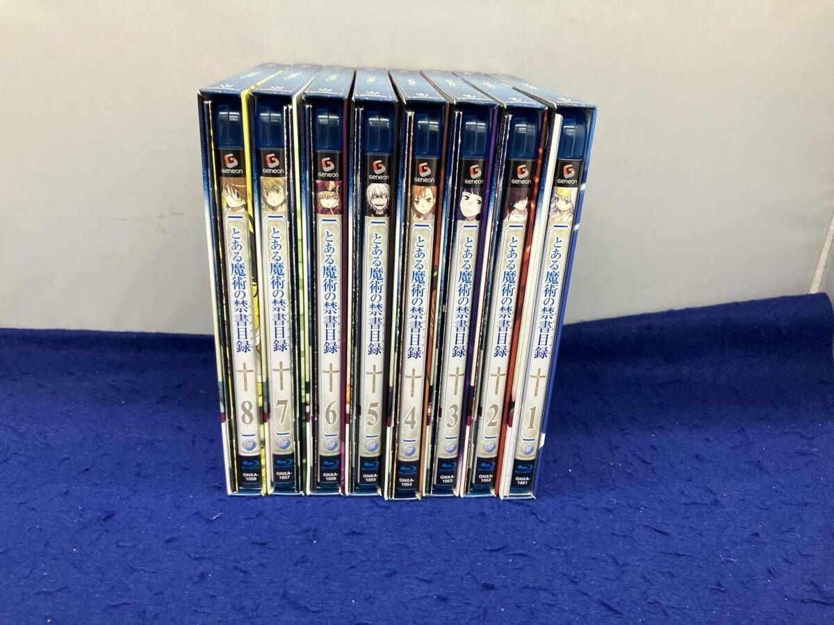 全8巻セット]とある魔術の禁書目録 第1~8巻(初回限定版)(Blu-ray Disc