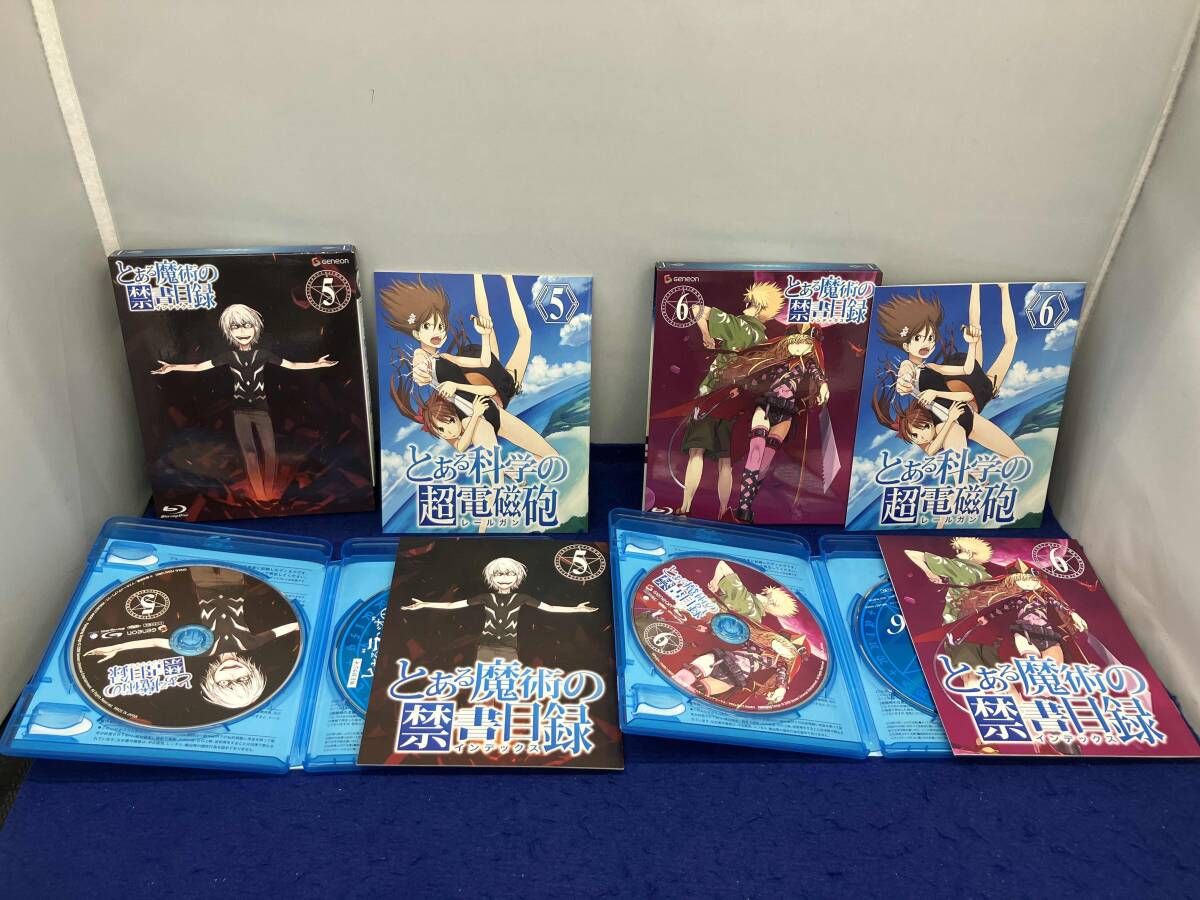 全8巻セット]とある魔術の禁書目録 第1~8巻(初回限定版)(Blu-ray Disc