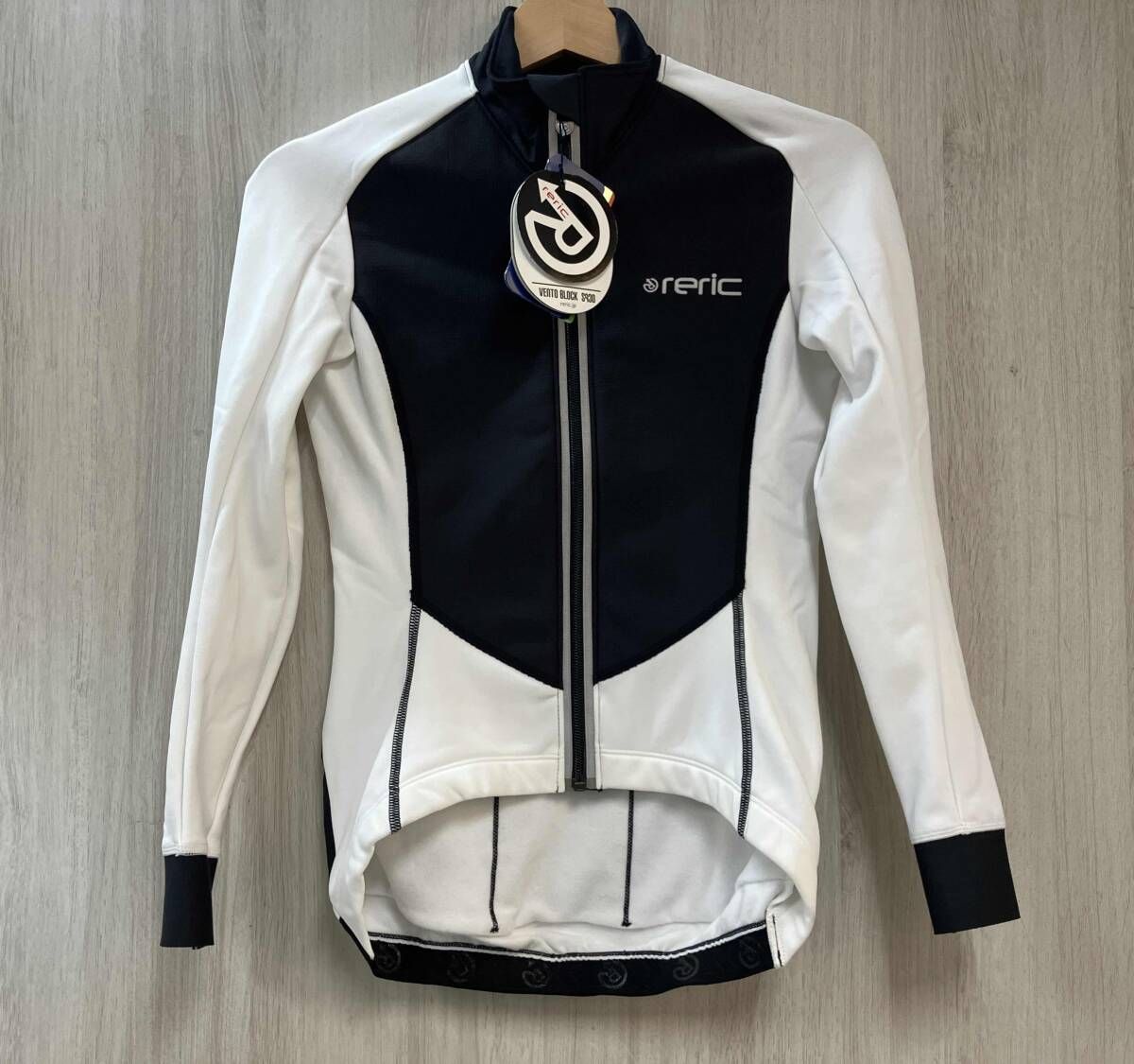 【タグ付き】reric サイクルウェア レディース Corvus ライトベントブロックジャケット ホワイト サイズS