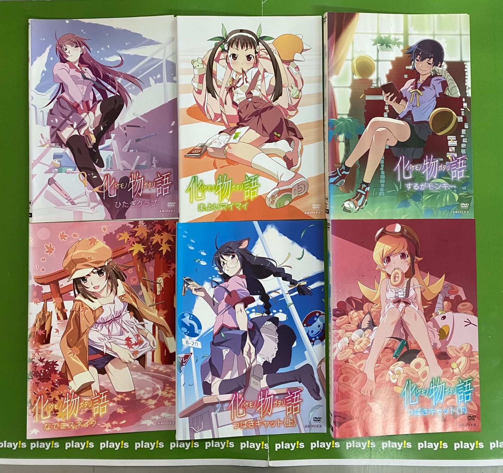 化物語 [レンタル落ち] 全6巻セット DVD 神谷浩史 斎藤千和 - メルカリ