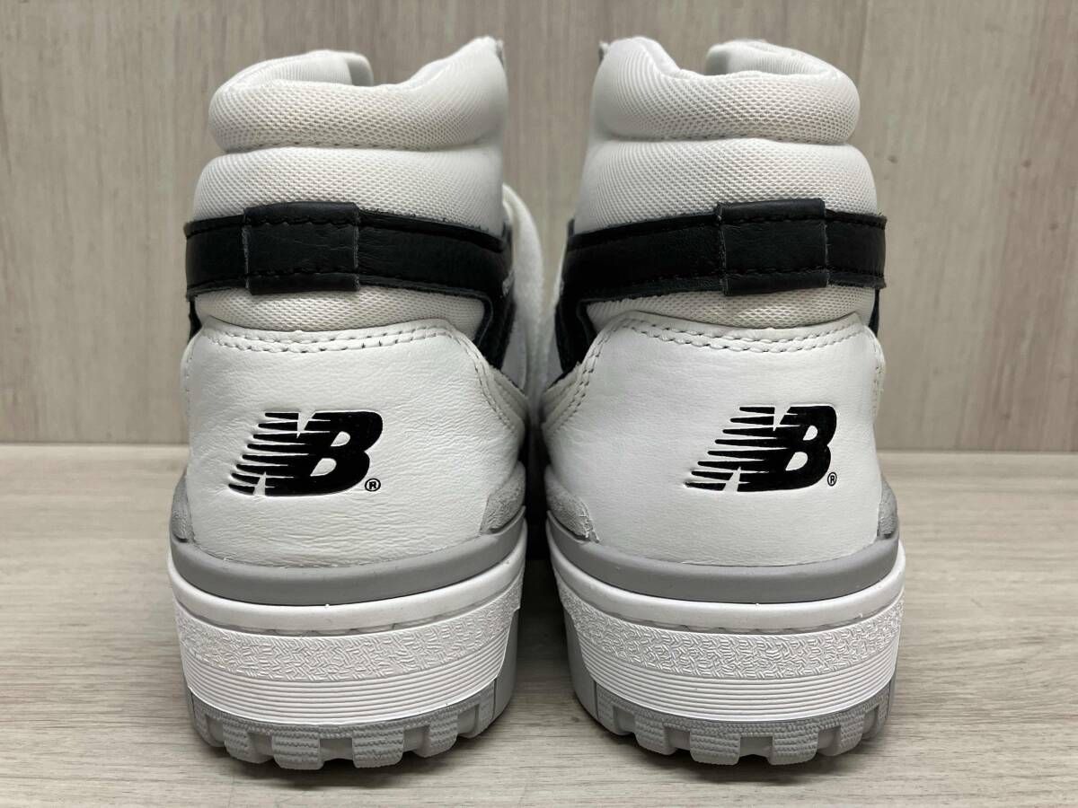 New Balance BB650RWH WHITE/BLACK 23FW-I 25cm スニーカー 【公式通販】