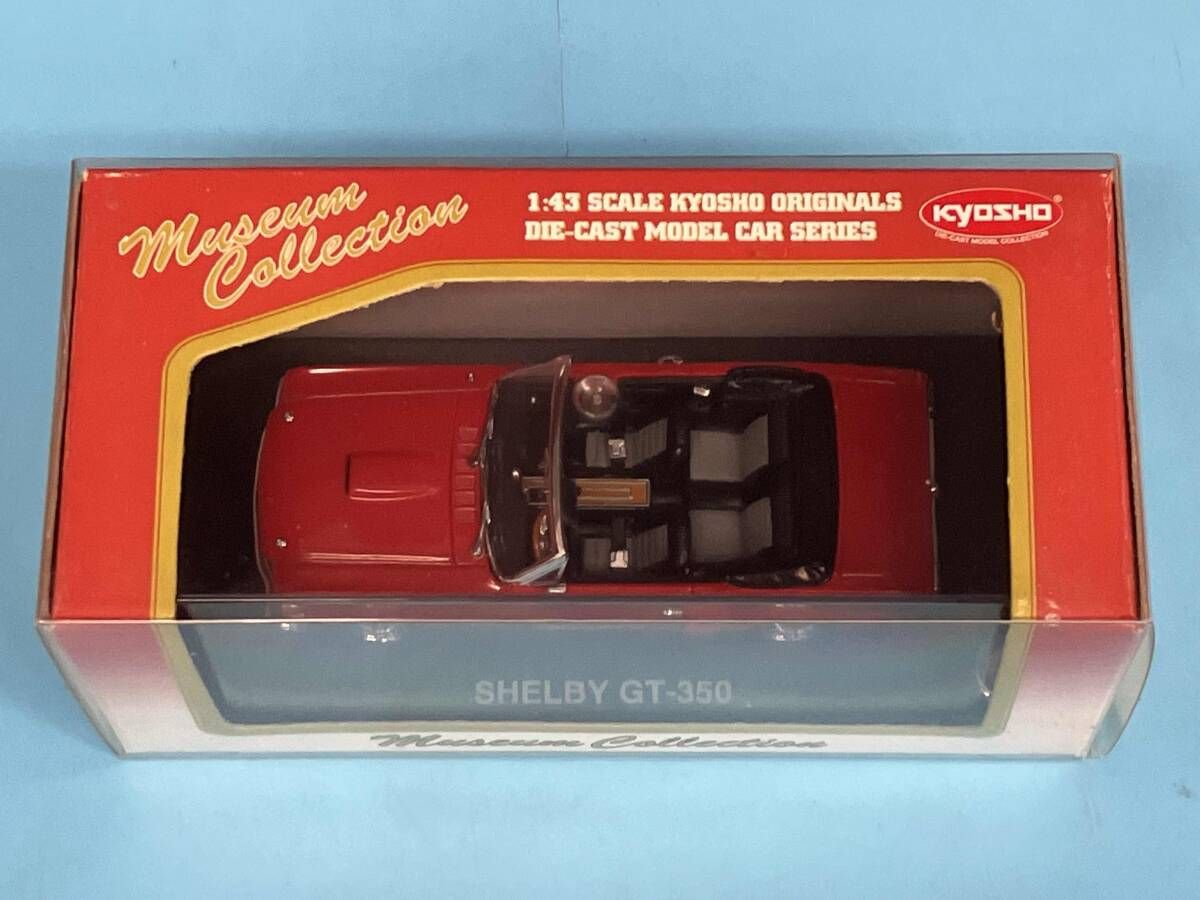KYOSHO 1/43 SHELBY GT350 OPEN Red 京商 - メルカリ
