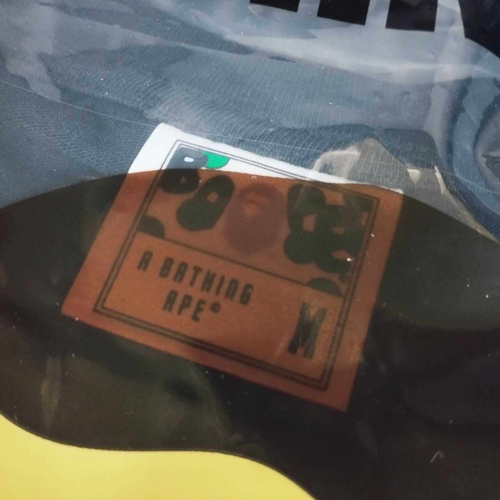 D8827】APE CROSSBONE LS TEE ブラック Мサイズ - メルカリ