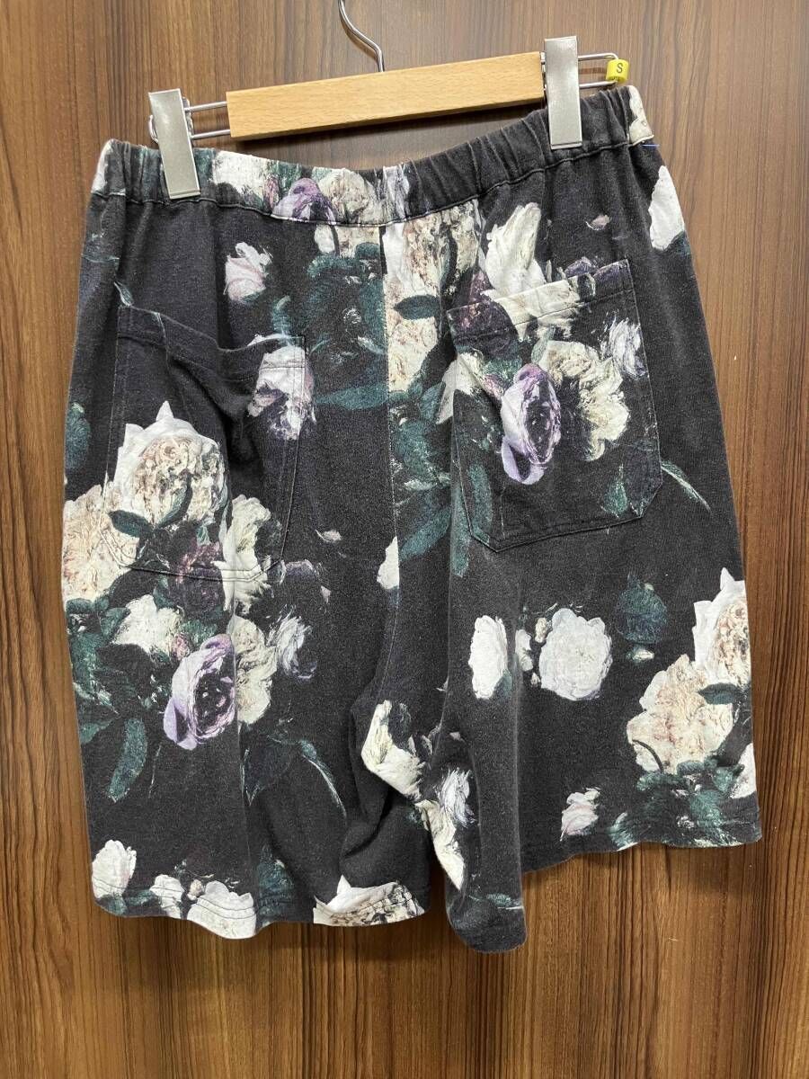 LAD ラッドミュージシャン 2117-659 17 ss ハーフ綿パン ショートパンツ ブラック sサイズ