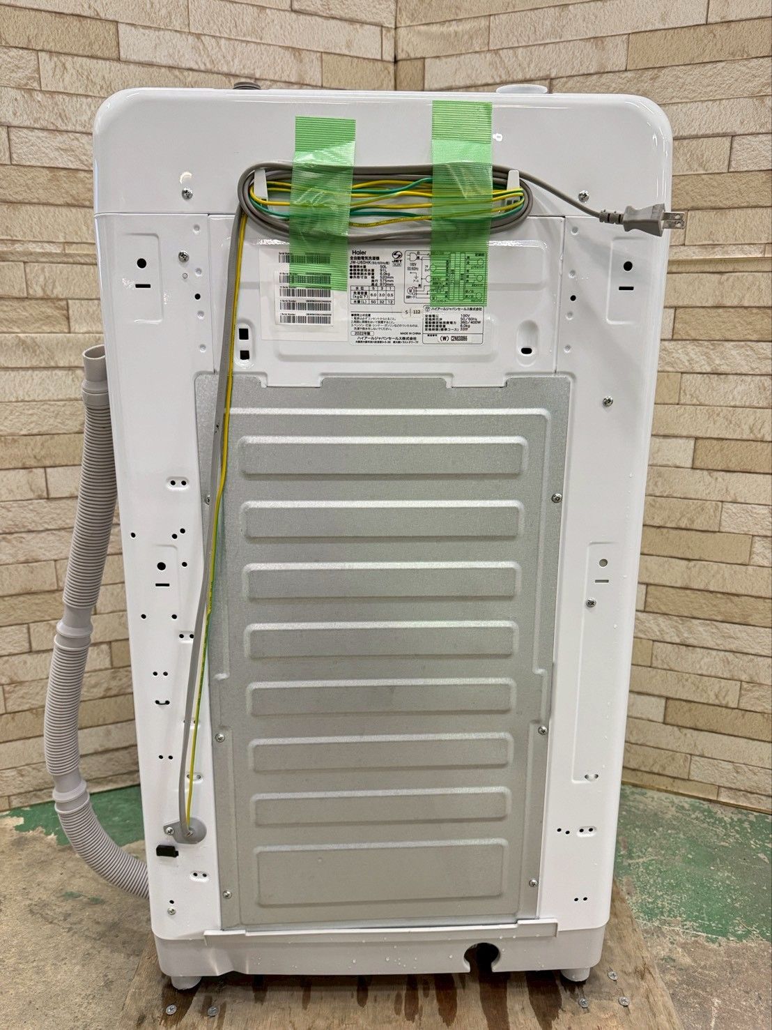 大阪送料無料☆3か月保障付き☆洗濯機☆ハイアール☆6kg☆2022年☆JW