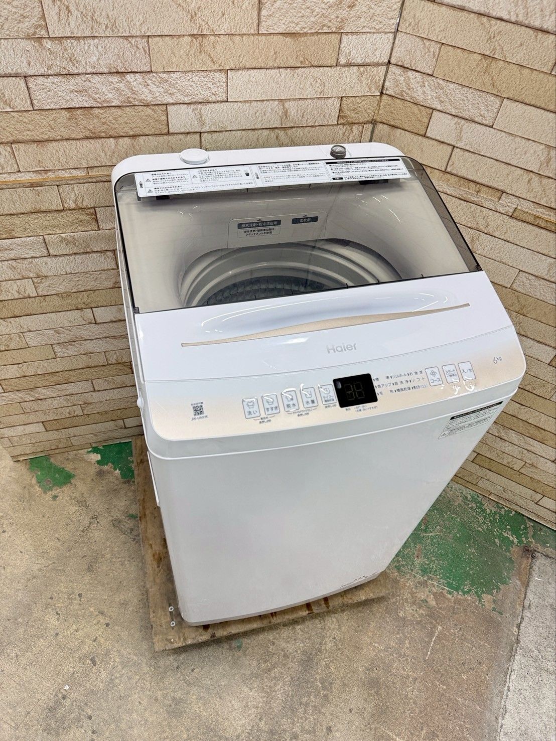 大阪送料無料★3か月保障付き★洗濯機★ハイアール★6kg★2022年★JW-U60HK★S-112 大阪送料無料☆3か月保障付き☆洗濯機☆ハイアール☆6kg☆2022年☆JW