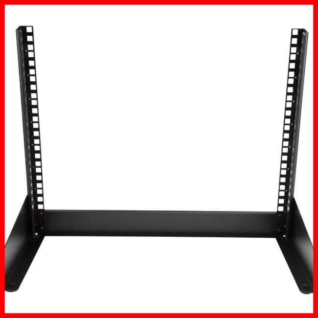 卓上用2ポスト式オープンフレームラック 8 U EIA規格 StarTech com RK OD