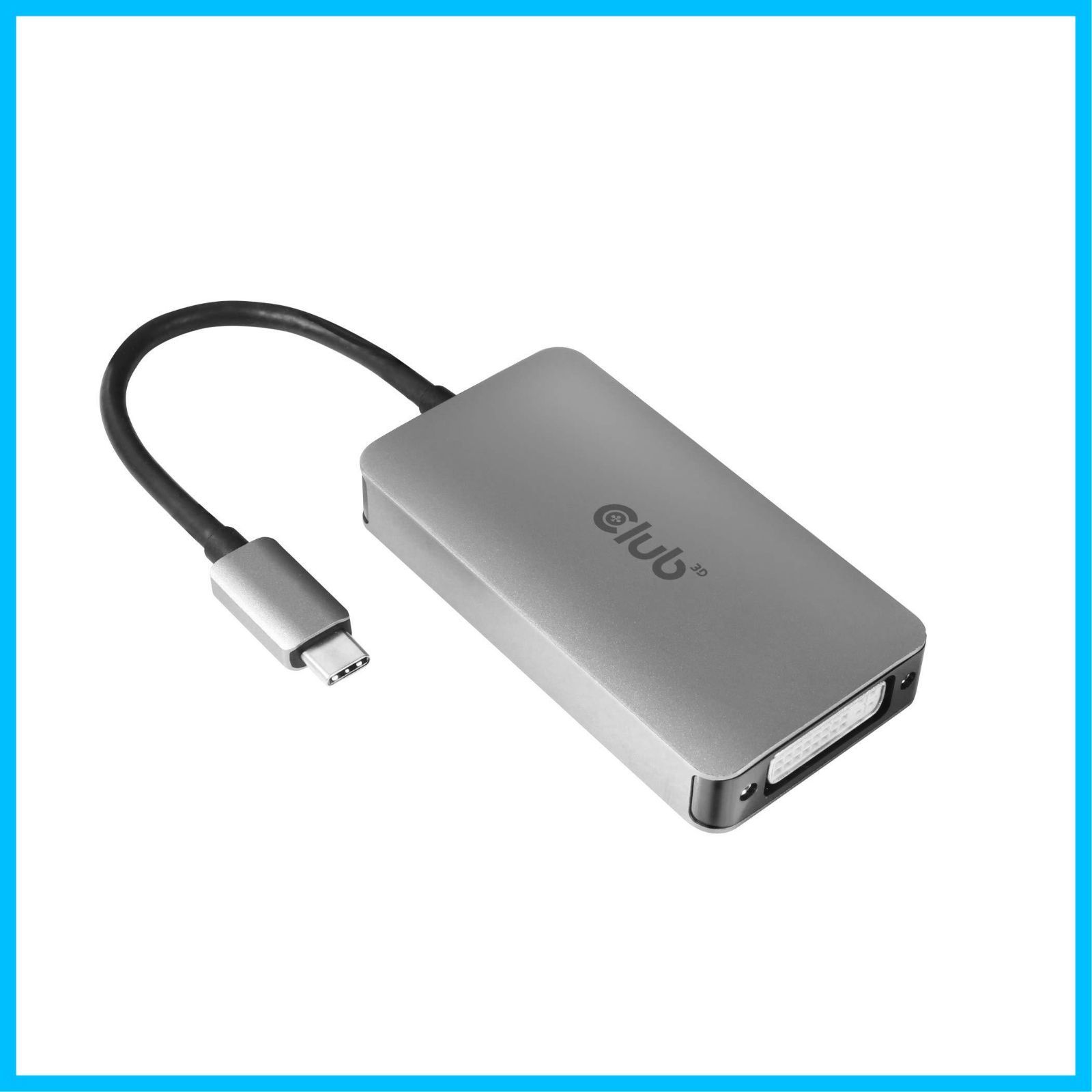 C Type to DVI-D DUAL USB LINK Active 3 D Adapter アクティブアダプタ HDCP Club ON バージョン CAC-1510