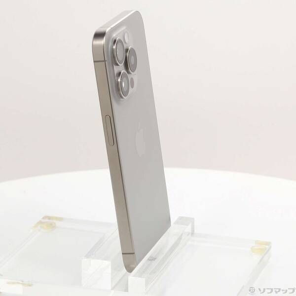 中古品〕 iPhone15 Pro 128GB ナチュラルチタニウム MTU93J／A SIM