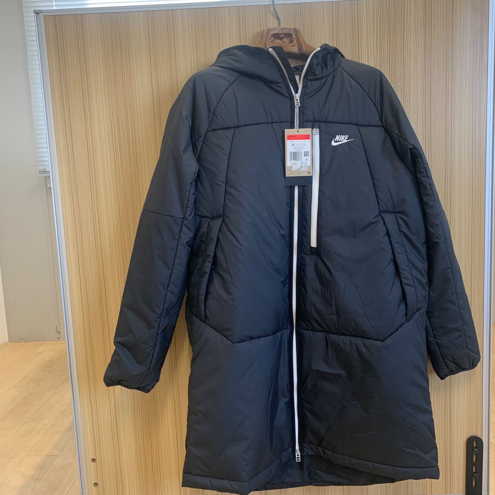 Nike ベンチコート M 黒 ナイキ ベンチコート 黒 L A719② - メルカリ