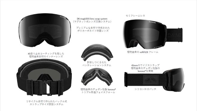 DAKINE ダカイン Sector Snow Goggle High Sierra ゴーグル ウインタースポーツ